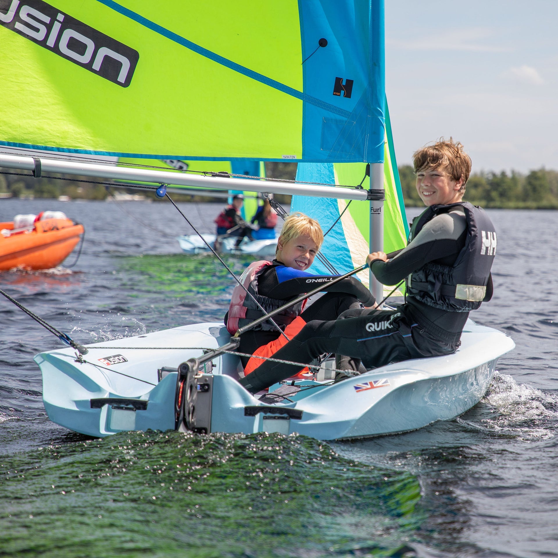 Jeugdzwaardboot 2-mans (Fusion - Laser Pico)