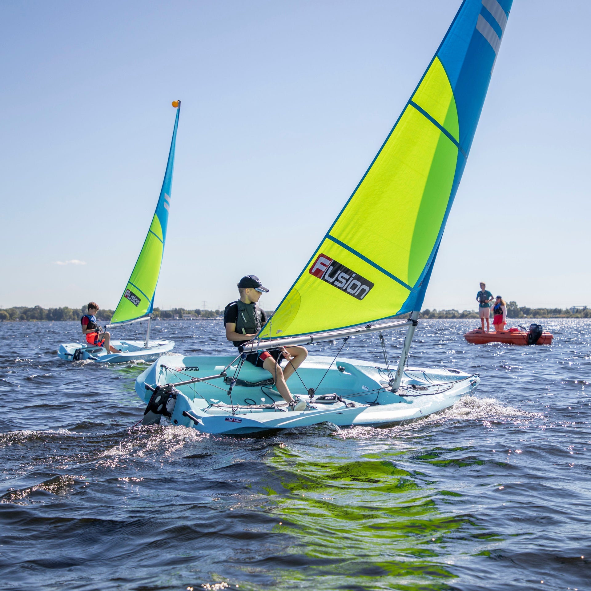 Zwaardboot besturen